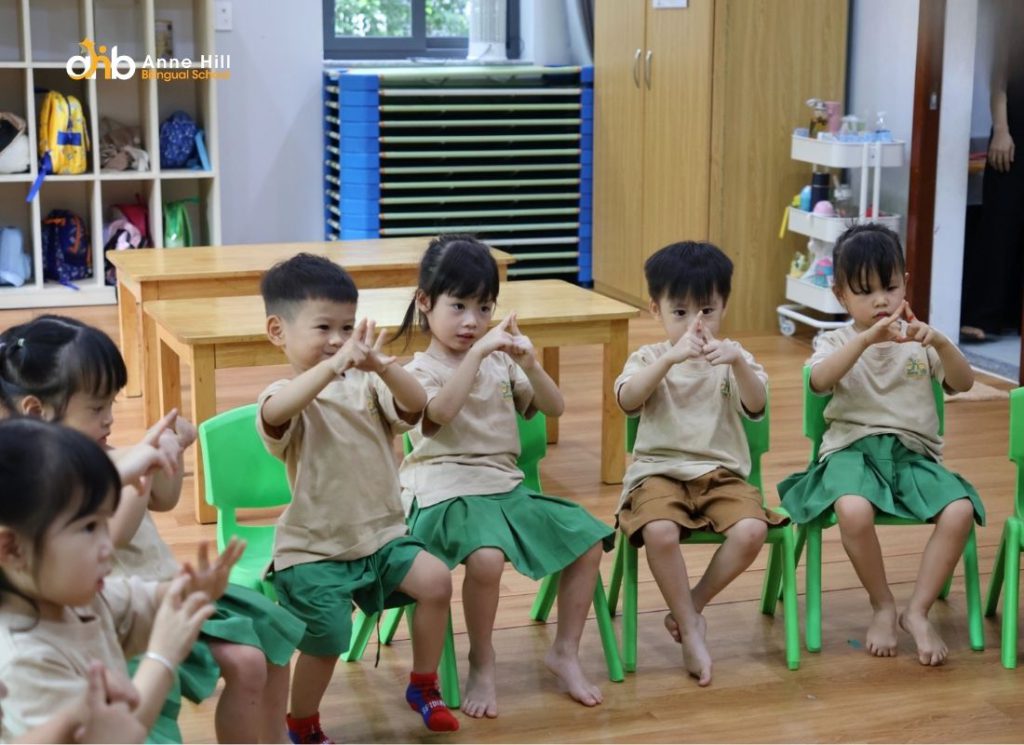 Nội quy lớp học mầm non giúp định hình hành vi và thói quen của trẻ 