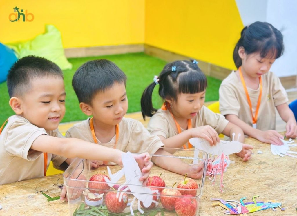 Các hoạt động trải nghiệm cho trẻ mầm non được tố chức tại Anne Hill
