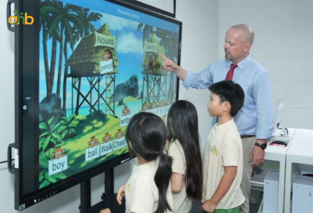 Trẻ được học chương trình theo tiêu chuẩn quốc tế