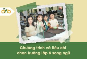 Chương trình và tiêu chí chọn trường lớp 6 song ngữ