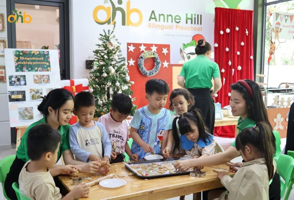 Các bé tham gia buổi trải nghiệm thực tế tại Hệ thống trường Anne Hill 