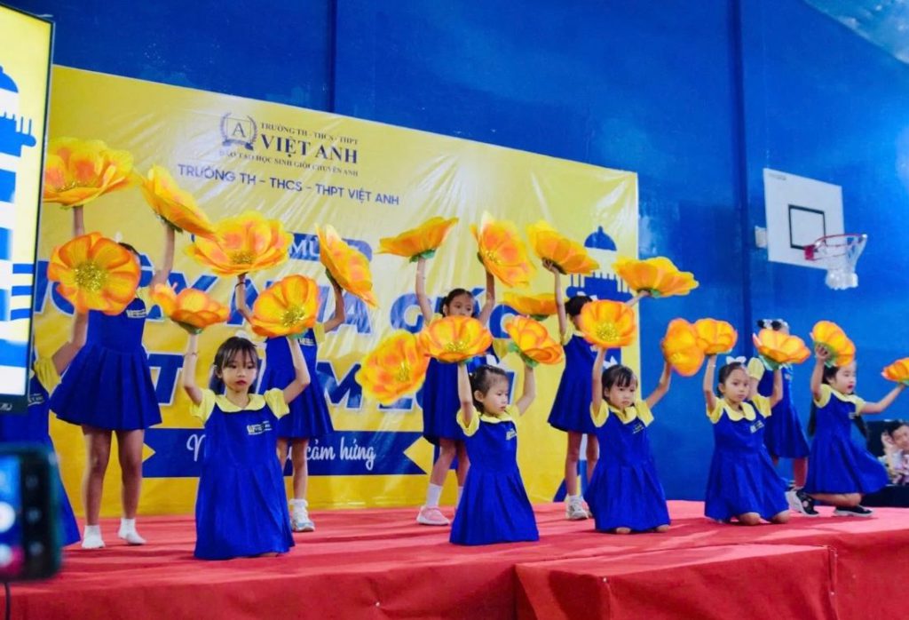 Trải nghiệm các hoạt động phát triển kỹ năng tại trường liên cấp Việt Anh