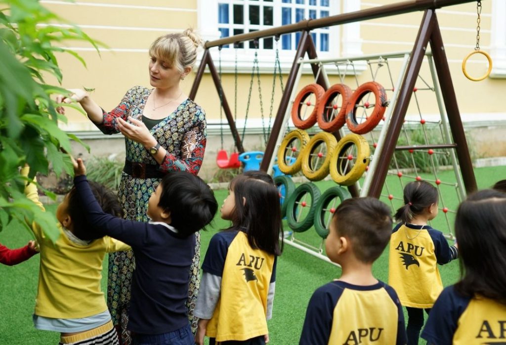 Học sinh được tham gia nhiều hoạt động ngoại khóa tại APU