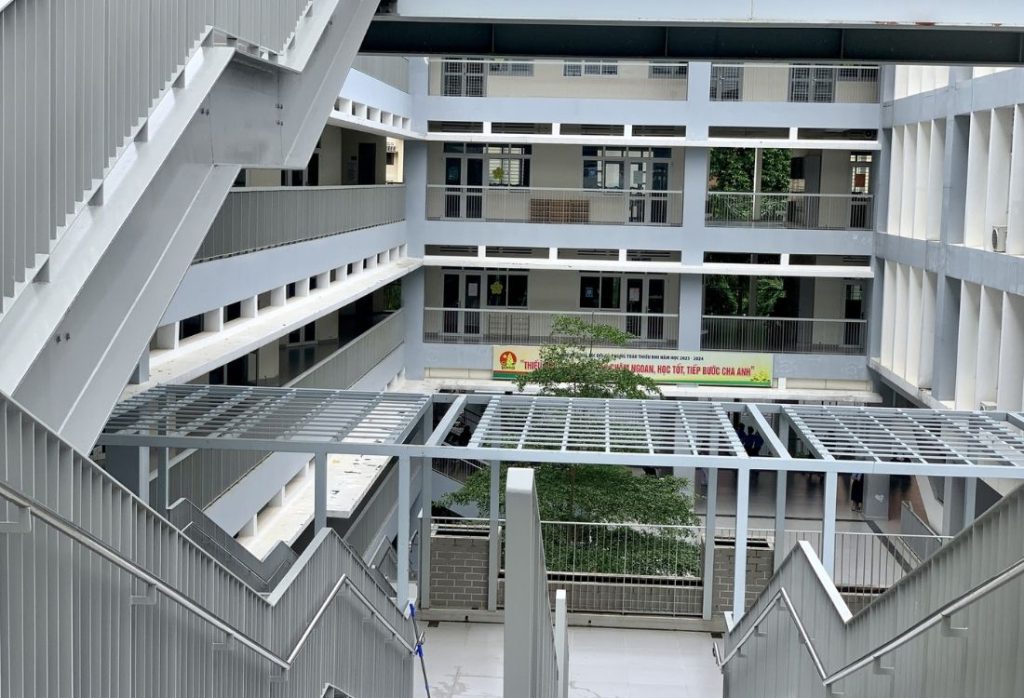 Không gian học hiện đại trường THCS Nguyễn Văn Tố