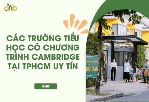 Các trường tiểu học có chương trình Cambridge tại TPHCM uy tín