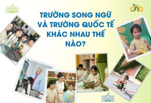 Điểm khác nhau giữa trường song ngữ và trường quốc tế